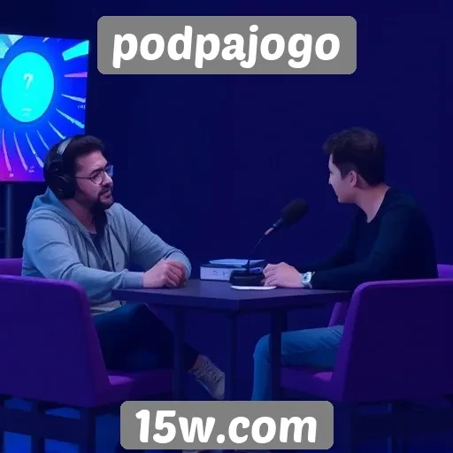 Entrevistas com desenvolvedores de jogos no podpajogo
