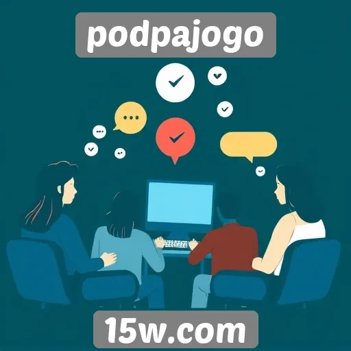 Impacto das comunidades online no site podpajogo